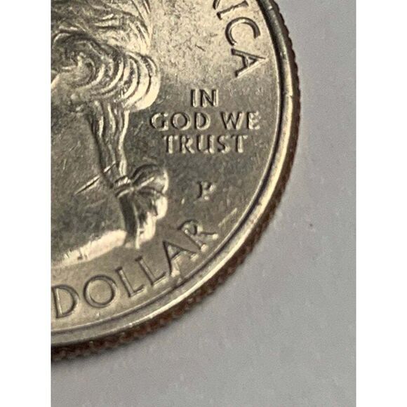 2017-P New Jersey Ellis island Quarter coin - Picture 5 of 5